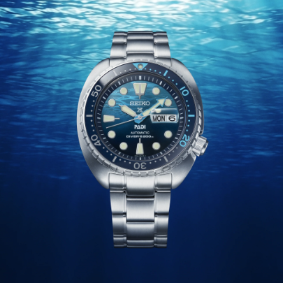Gent's Stainless Steel Prospex PADI Divers Seiko Watch New SRPK01