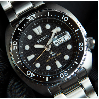 Gent's Stainless Steel Seiko Divers Watch New SRPE03