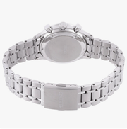 Stainless Steel Seiko Essentials Chronograph Watch SSB481, New