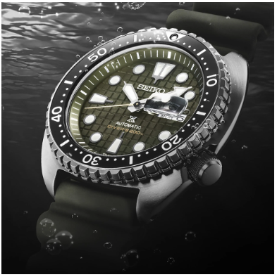 Gent's Stainless Steel Seiko Divers Watch New SRPE05