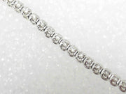 10k White Gold Diamond Tennis Bracelet New 0.50ct