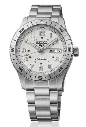 Stainless Steel Seiko 5 Sports Field Watch HDB007, New