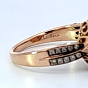 LEVIAN 14K ROSE GOLD OPAL RING, ESTATE