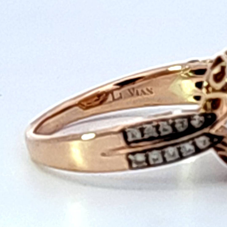 LEVIAN 14K ROSE GOLD OPAL RING, ESTATE