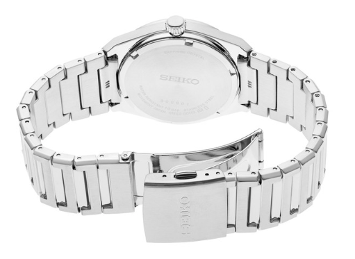Stainless Steel Seiko Essentual Watch SUR601, New
