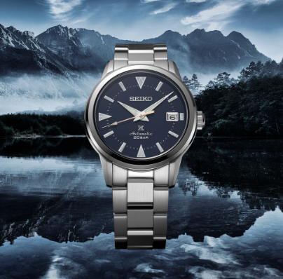 Gents Seiko Steel Prospex "Alpinist" Watch New SPB249