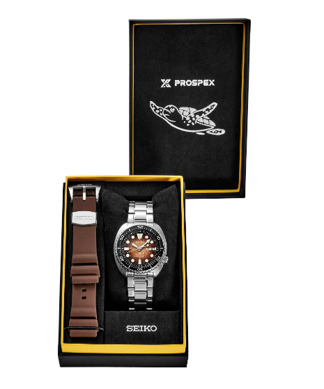 Gent's Stainless Steel Seiko Divers Watch New SRPH55 Turtle Tortoise